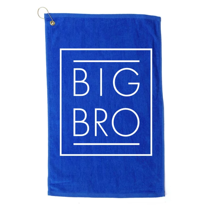 Big Bro New Baby Sibling Platinum Collection Golf Towel