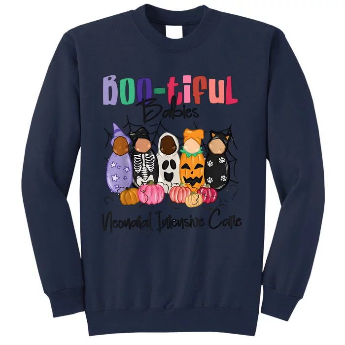 Bootiful Babies Neonatal Intensive Care Unit NICU Halloween Tall Sweatshirt