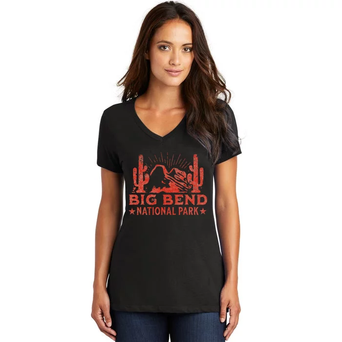 Big Bend National Park Women's V-Neck T-Shirt