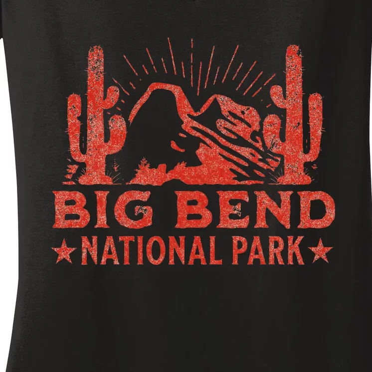 Big Bend National Park Women's V-Neck T-Shirt