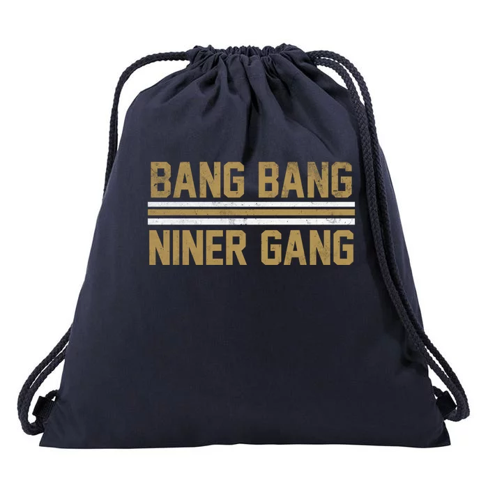 Bang Bang Niner Gang San Francisco Drawstring Bag