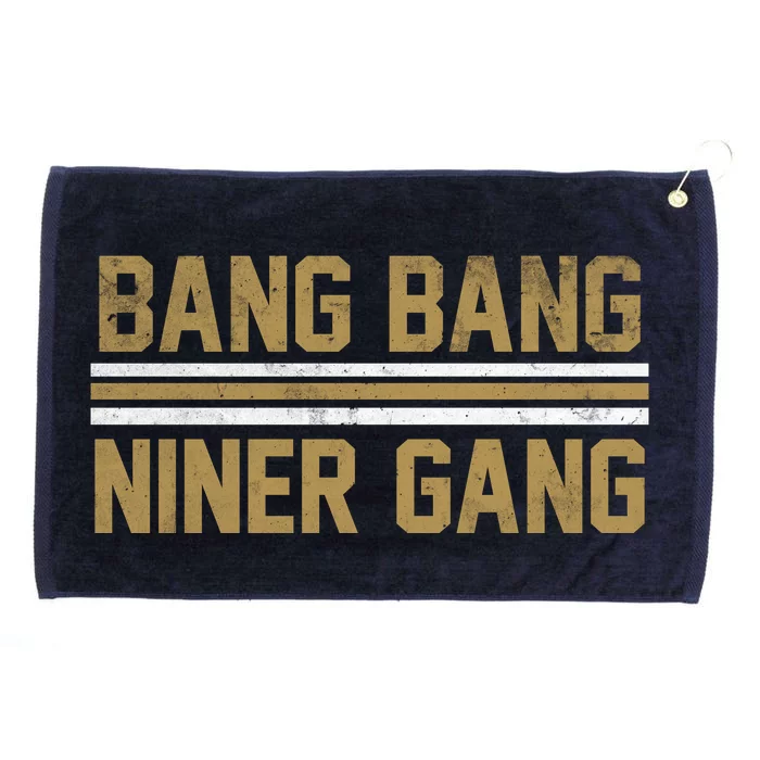 Bang Bang Niner Gang San Francisco Grommeted Golf Towel