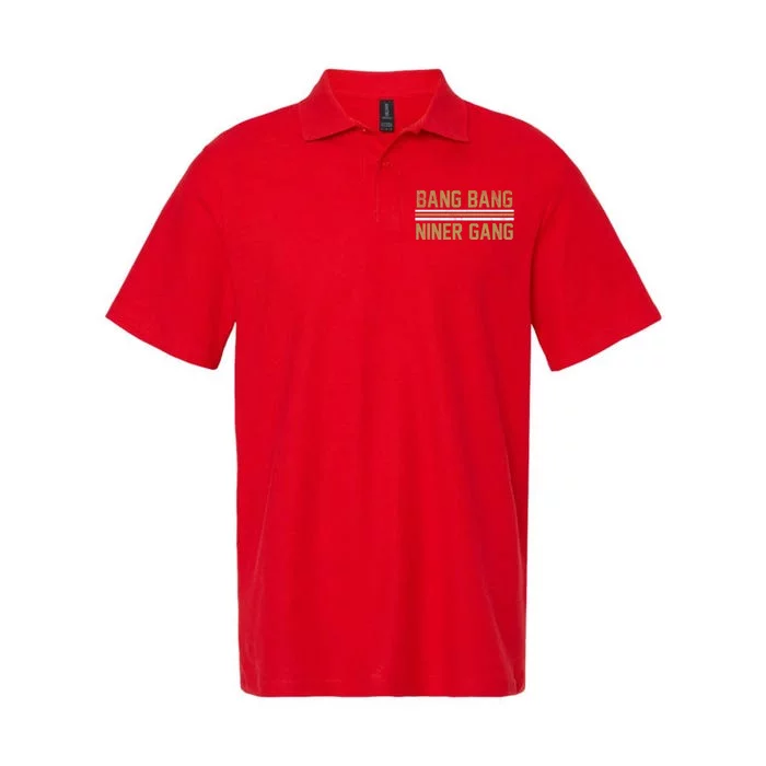 Bang Bang Niner Gang San Francisco Softstyle Adult Sport Polo