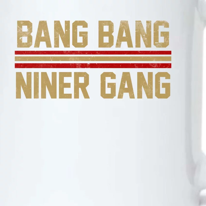 Bang Bang Niner Gang San Francisco Black Color Changing Mug