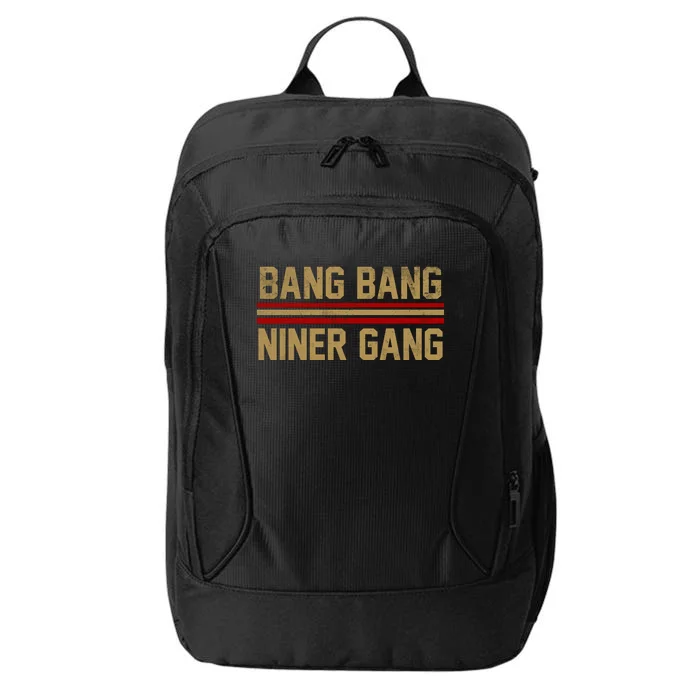 Bang Bang Niner Gang San Francisco City Backpack