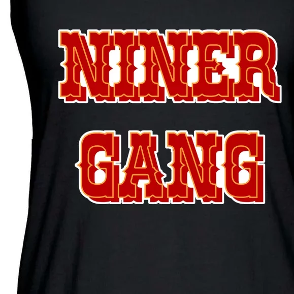 Bang Bang Niner Gang San Francisco Ladies Essential Flowy Tank