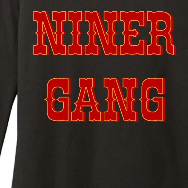 Bang Bang Niner Gang Womens CVC Long Sleeve Shirt