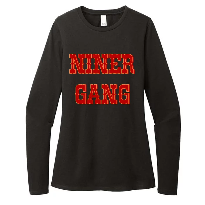 Bang Bang Niner Gang Womens CVC Long Sleeve Shirt