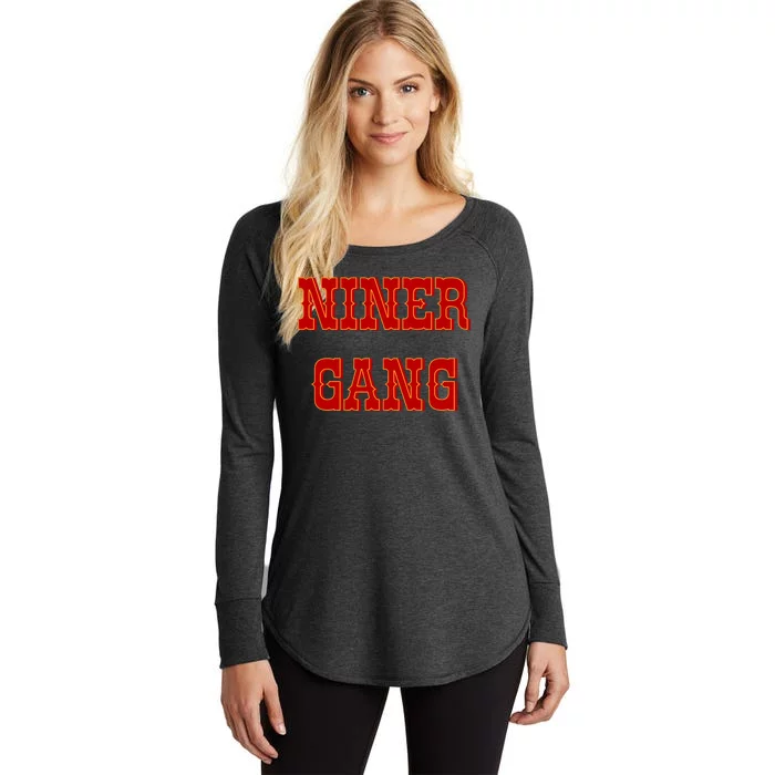 Bang Bang Niner Gang Women's Perfect Tri Tunic Long Sleeve Shirt