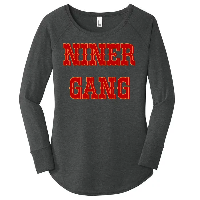 Bang Bang Niner Gang Women's Perfect Tri Tunic Long Sleeve Shirt