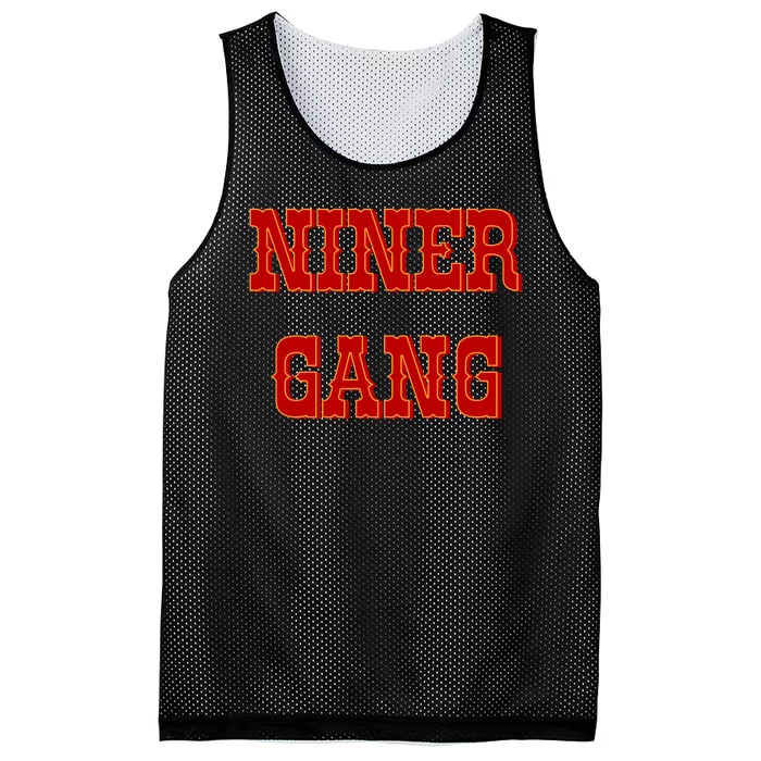 Bang Bang Niner Gang Mesh Reversible Basketball Jersey Tank