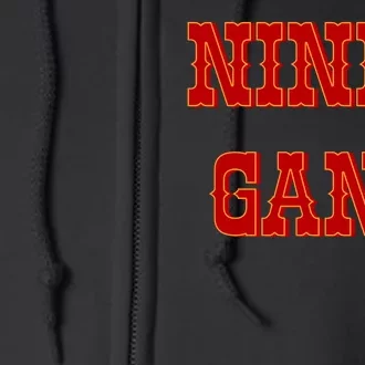 Bang Bang Niner Gang Full Zip Hoodie