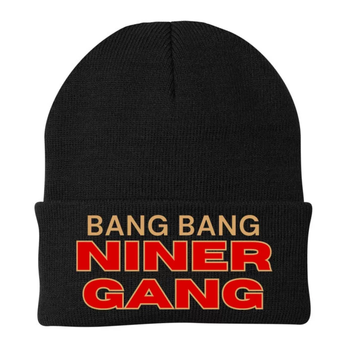 Bang Bang Niner Gang San Francisco Knit Cap Winter Beanie