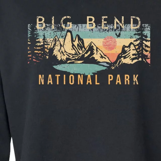 Big Bend National Park Cropped Pullover Crew