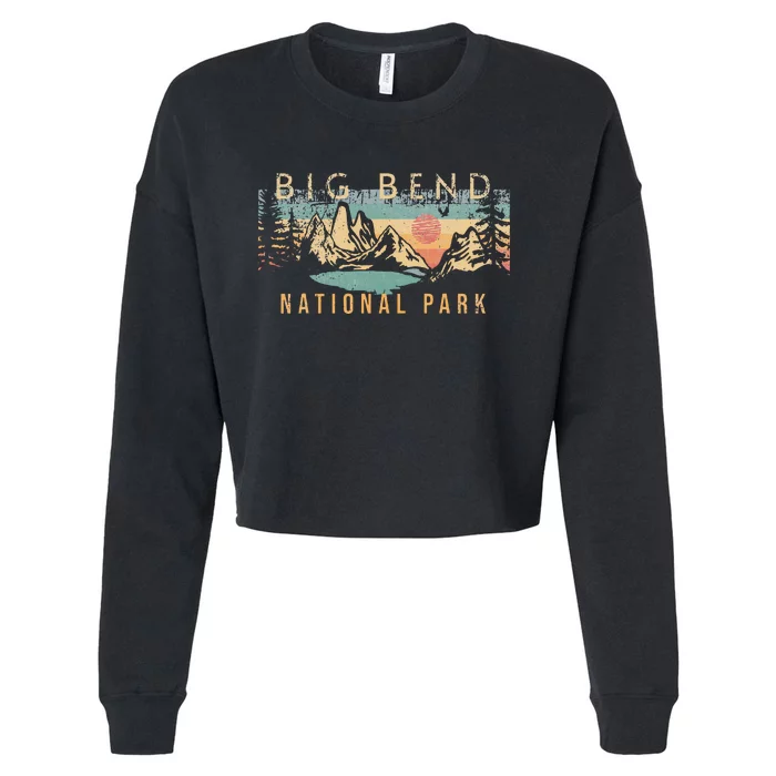 Big Bend National Park Cropped Pullover Crew