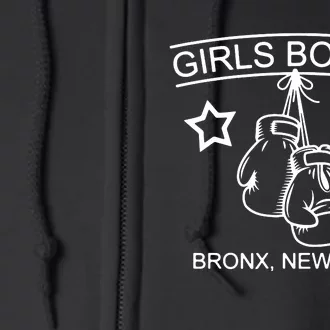 Boxing Bronx NY Rachel Costume Full Zip Hoodie