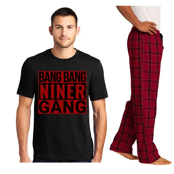 Bang Bang Niner Gang Football San Francisco Sports Pajama Set