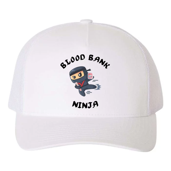 Blood Bank Ninja Lab Scientist Lab Week Laboratory Scientist Yupoong Adult 5-Panel Trucker Hat