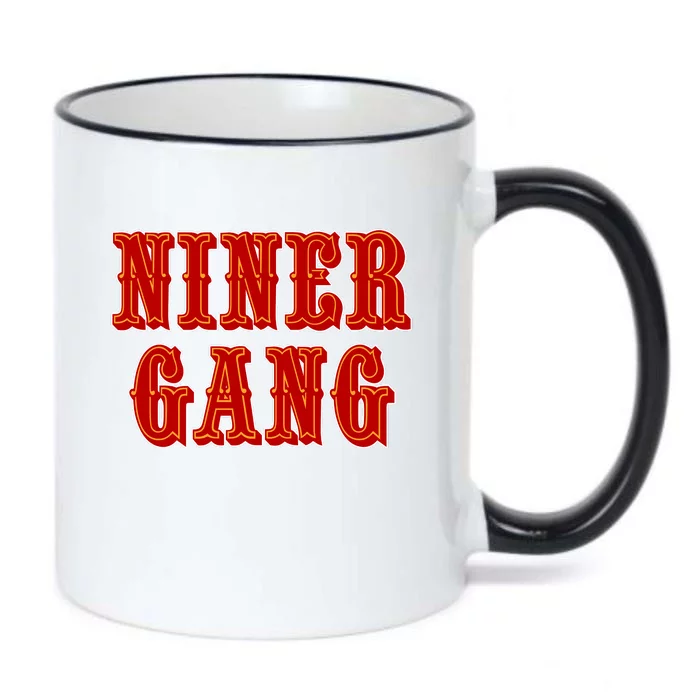 Bang Bang Niner Gang San Francisco Black Color Changing Mug