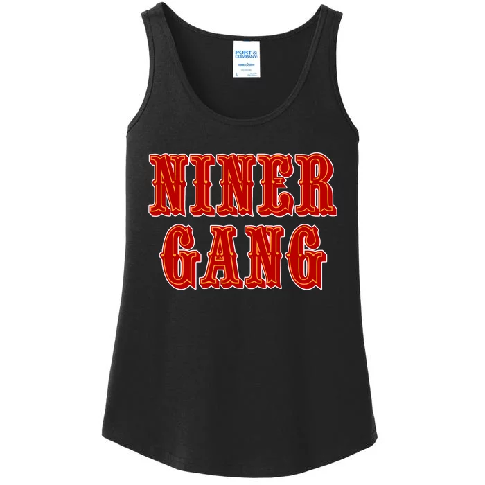 Bang Bang Niner Gang San Francisco Ladies Essential Tank