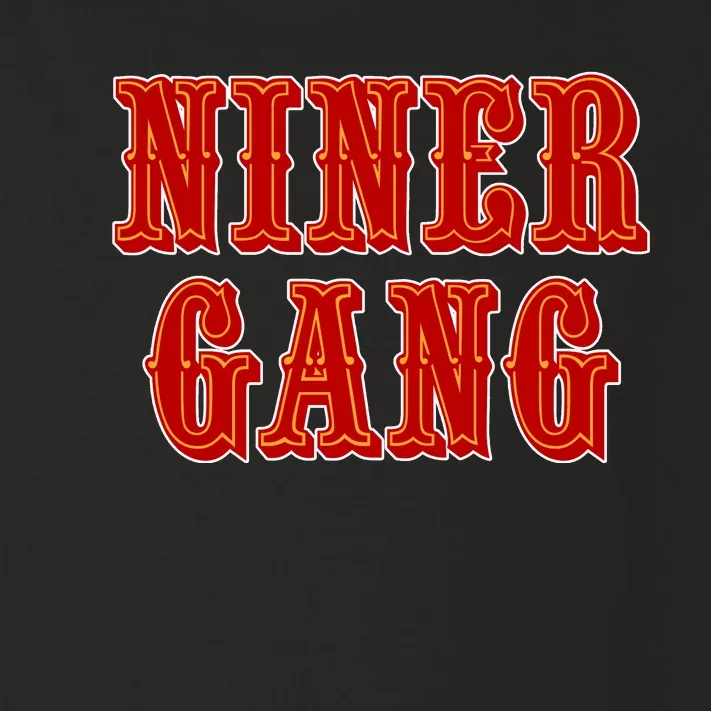 Bang Bang Niner Gang San Francisco Toddler Long Sleeve Shirt