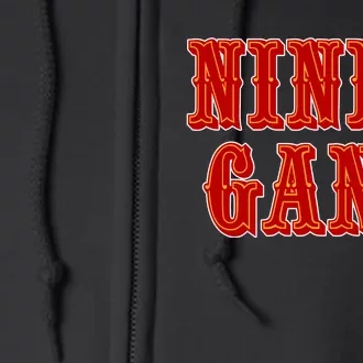 Bang Bang Niner Gang San Francisco Full Zip Hoodie