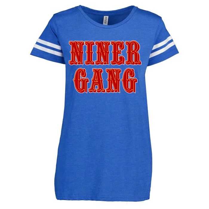 Bang Bang Niner Gang San Francisco Enza Ladies Jersey Football T-Shirt