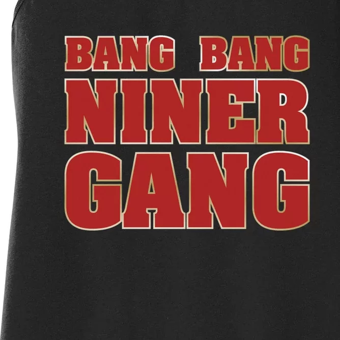 Bang Bang Niner Gang Women's Racerback Tank