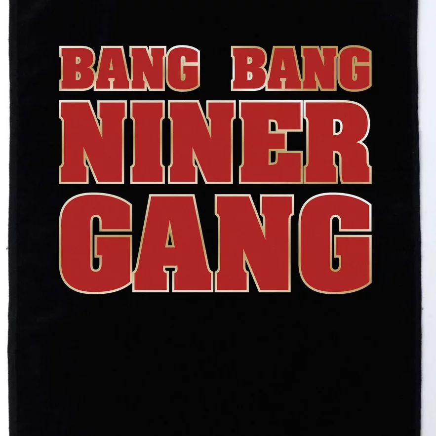 Bang Bang Niner Gang Platinum Collection Golf Towel