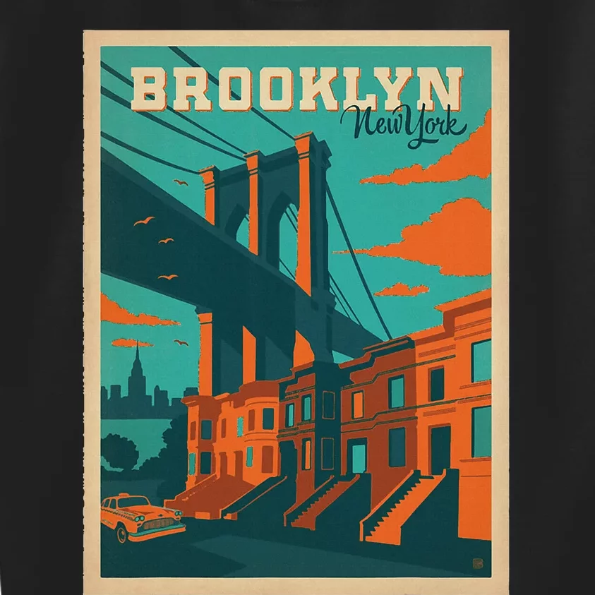 Brooklyn Bridge New York Kids Sweatshirt