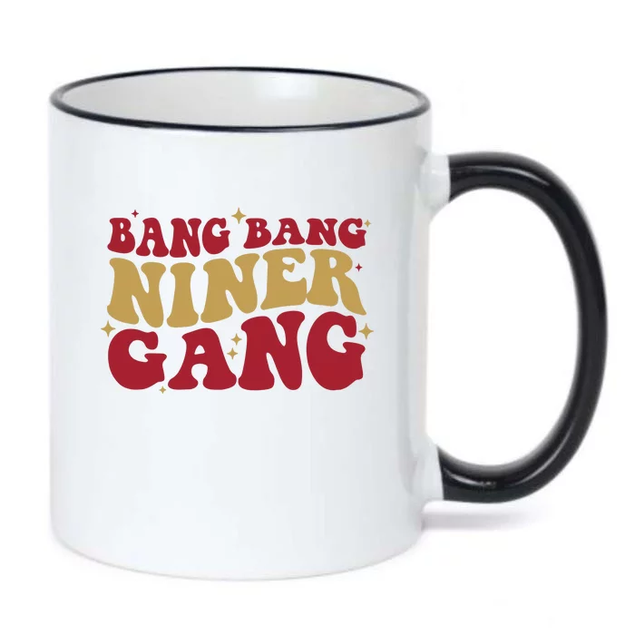 Bang Bang Niner Gang San Francisco Football Black Color Changing Mug