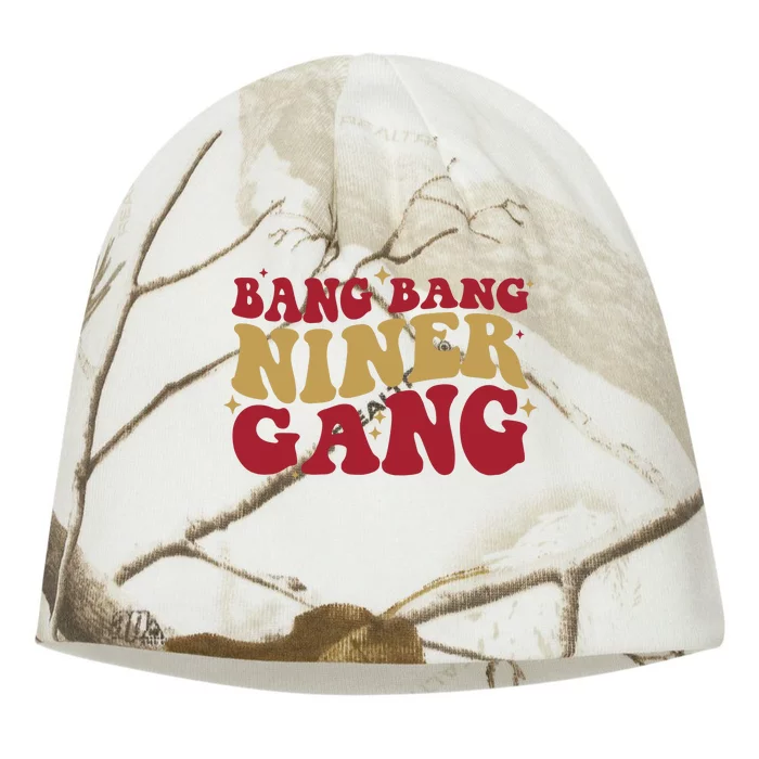 Bang Bang Niner Gang San Francisco Football Kati - Camo Knit Beanie