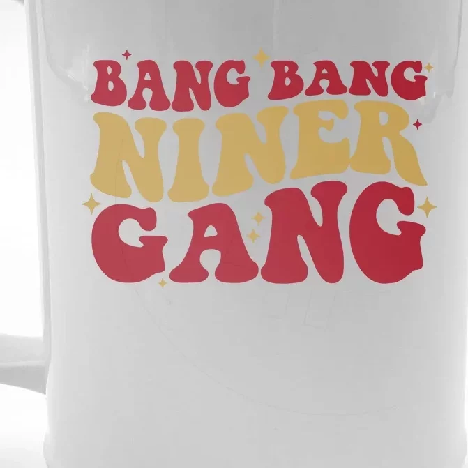 Bang Bang Niner Gang San Francisco Football Front & Back Beer Stein