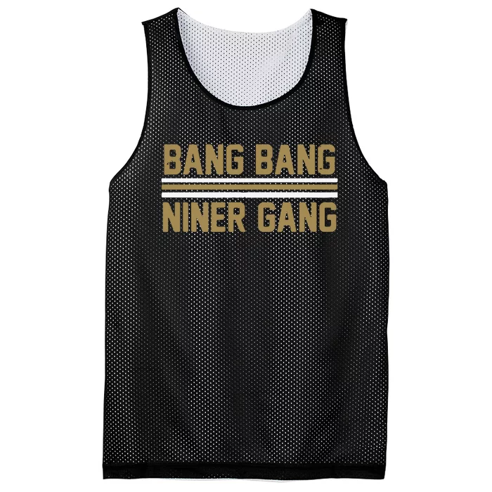 Bang Bang Niner Gang San Francisco Mesh Reversible Basketball Jersey Tank