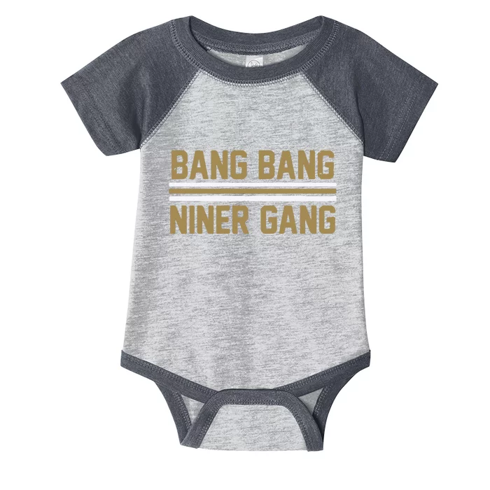 Bang Bang Niner Gang San Francisco Infant Baby Jersey Bodysuit