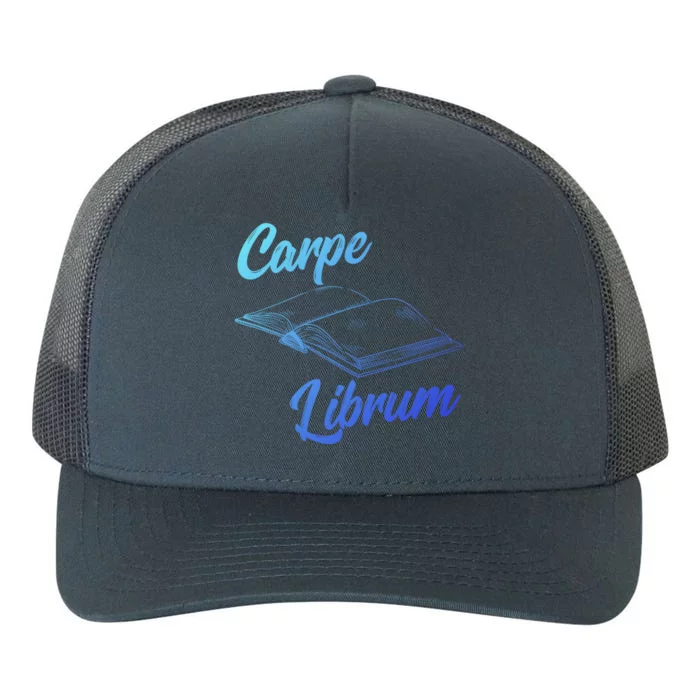 Bibliophile Book Nerd Carpe Librum Gift Yupoong Adult 5-Panel Trucker Hat