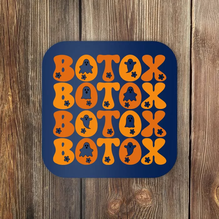 Botox Boo Nurse Halloween Coaster