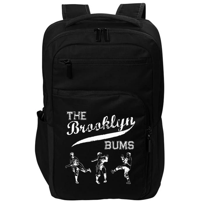 Brooklyn Bums New York Baseball Fan Retro Vintage Impact Tech Backpack