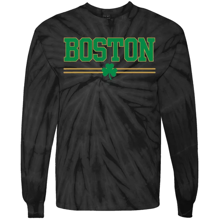 Boston Tie-Dye Long Sleeve Shirt