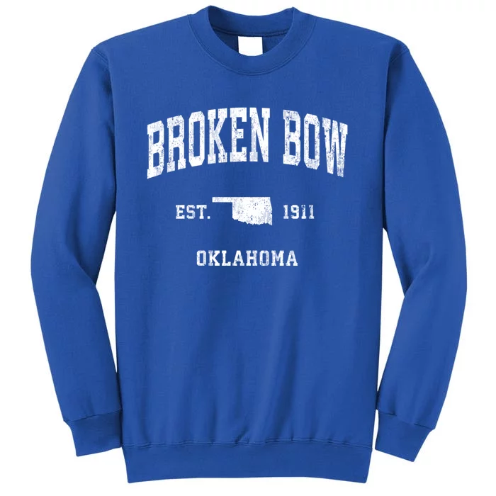 Broken Bow Oklahoma Ok Vintage Athletic Sports Sweatshirt