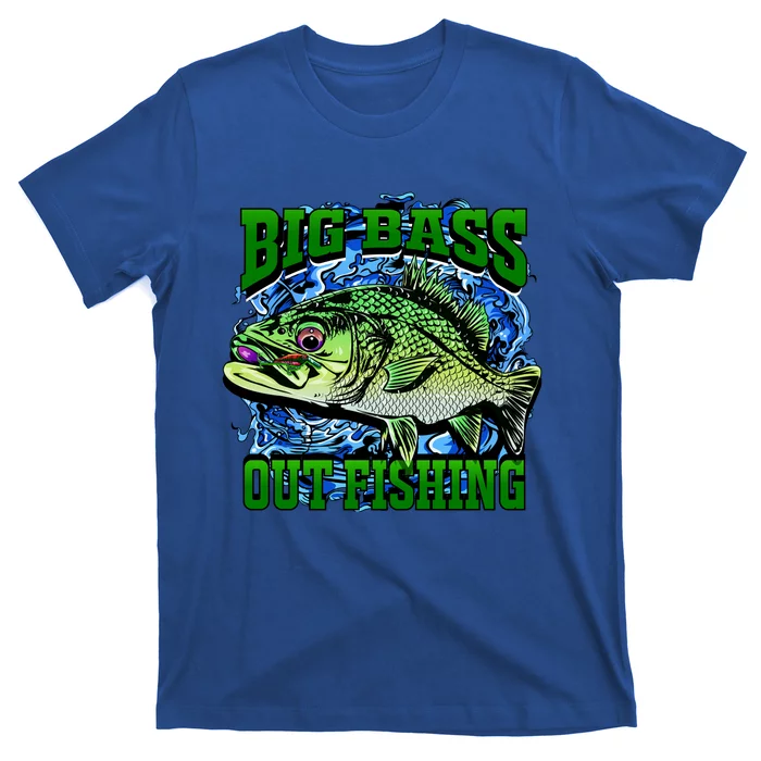 Big Bass Out Fishing T-Shirt