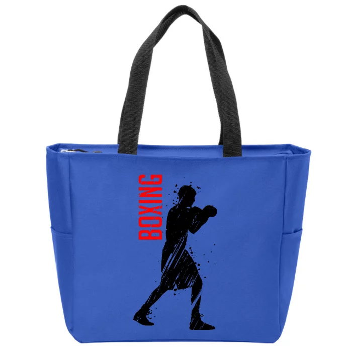 Boxing Zip Tote Bag