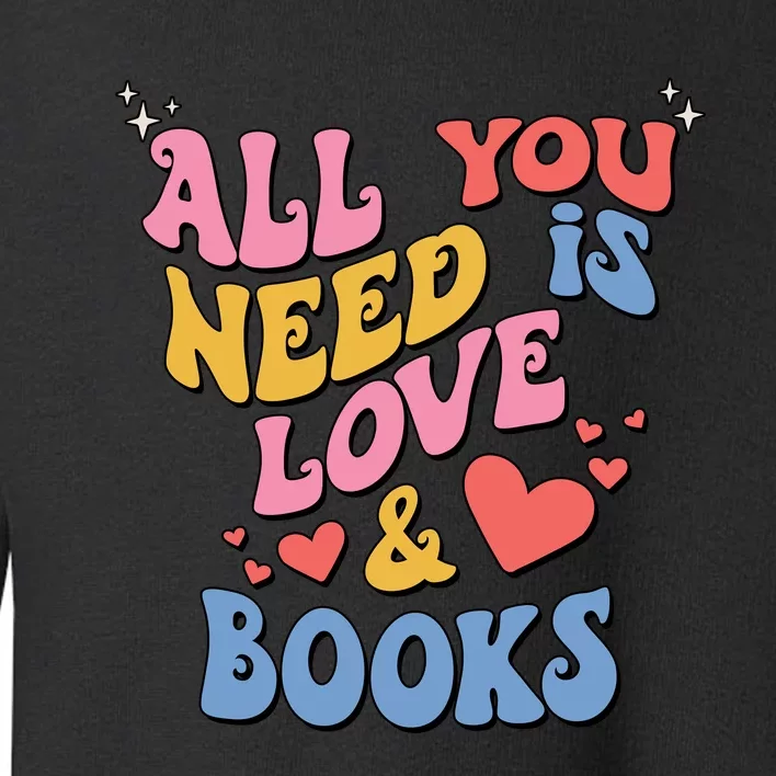 BOOKS Toddler Sweatshirt