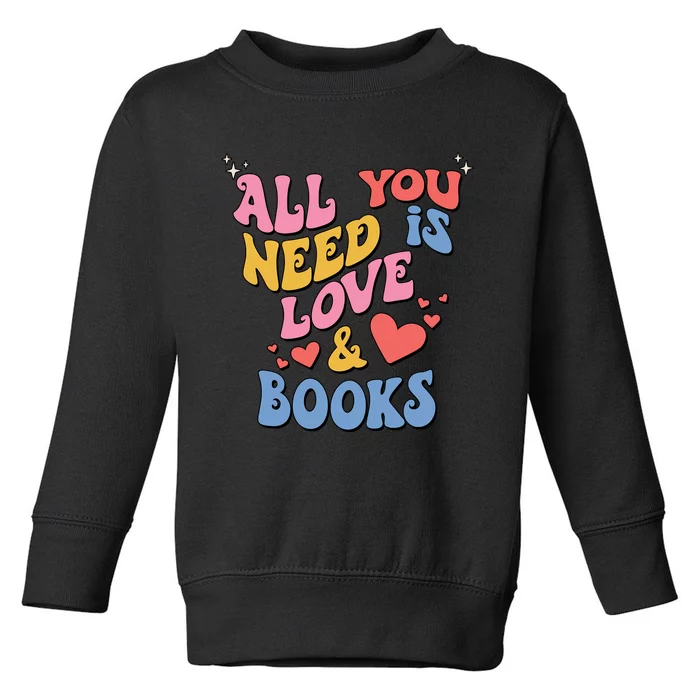 BOOKS Toddler Sweatshirt