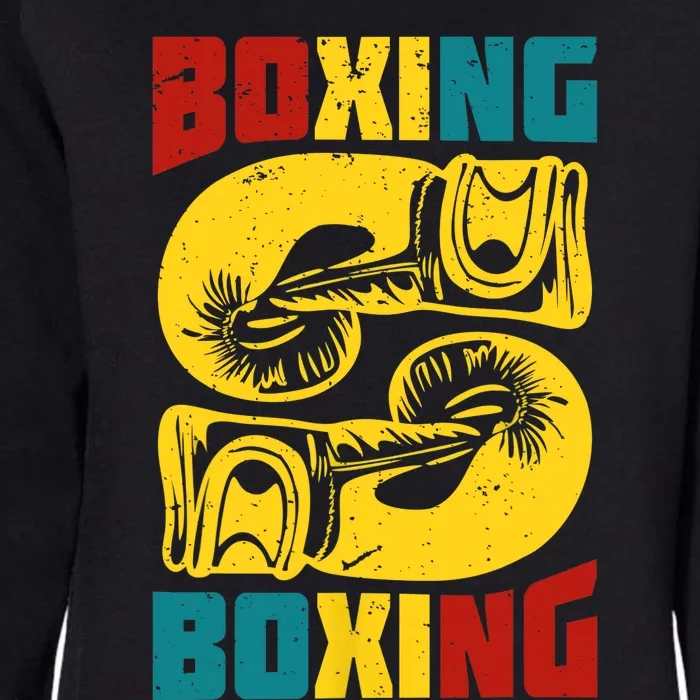 Boxing Womens California Wash Sweatshirt