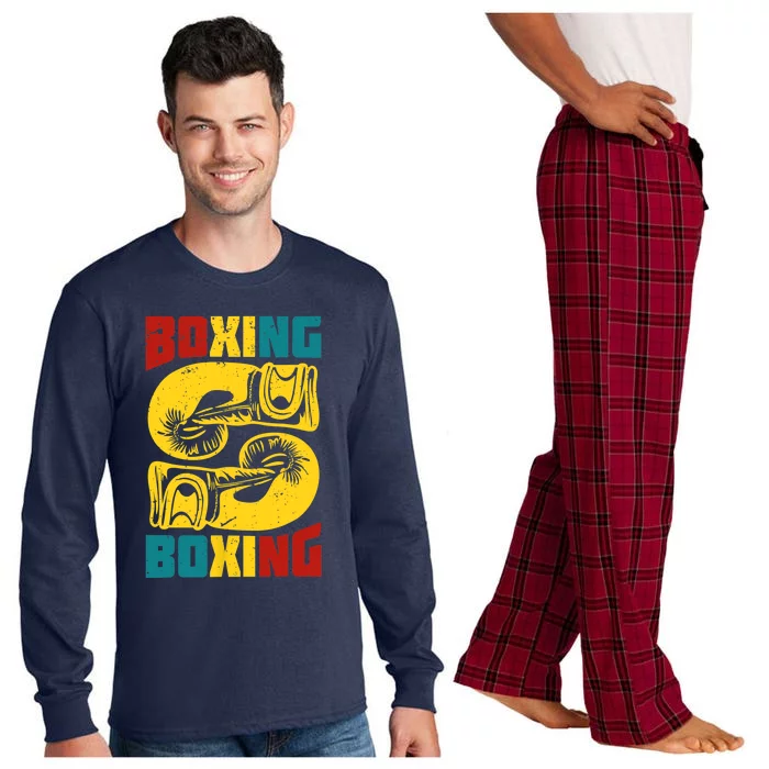 Boxing Long Sleeve Pajama Set