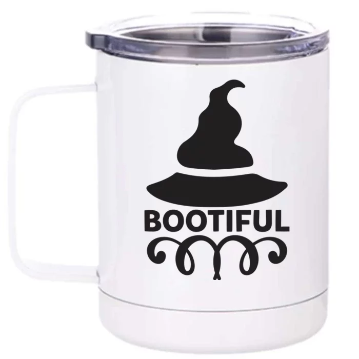 Bootiful Front & Back 12oz Stainless Steel Tumbler Cup