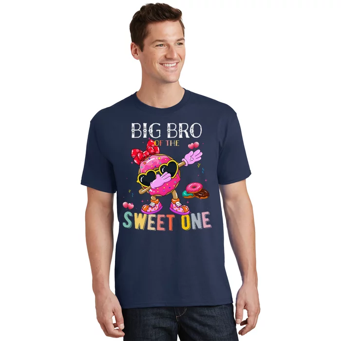 Big Brother Of The Dabbing Donut Birthday Girl Donut Sweet T-Shirt