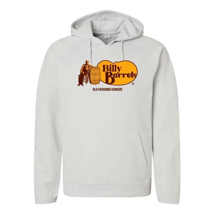 Billy Barrels Oldfashioned Dingers Performance Fleece Hoodie