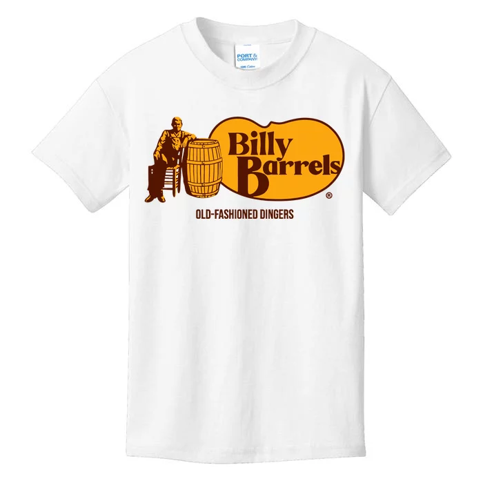 Billy Barrels Oldfashioned Dingers Kids T-Shirt